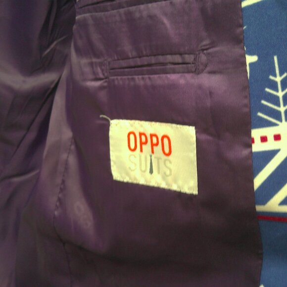 OppoSuits Rudolph Christmas 2 Piece Suit Ugly Sweater Jacket & Pants Size 46 - Picture 6 of 15